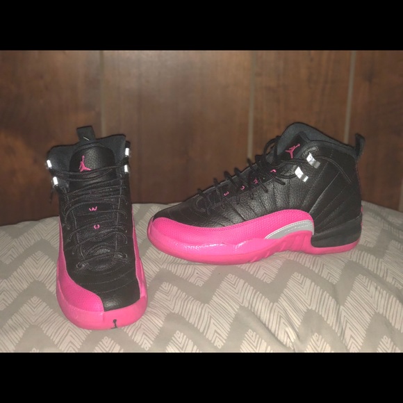 air jordan retro 12 gs deadly pink